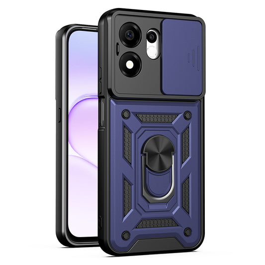 Futrola za Honor 600 Smart, Techsuit, CamShield, Plava