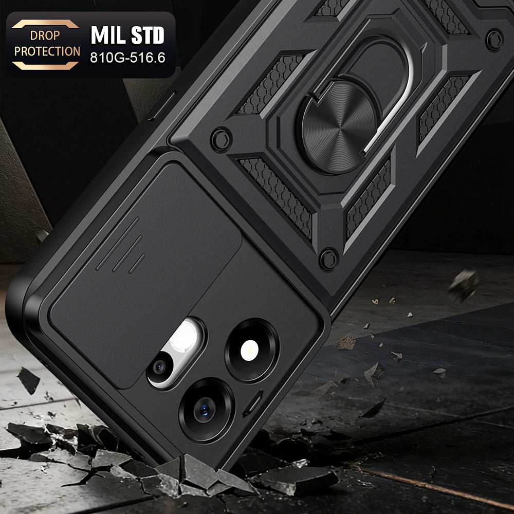 Futrola za Honor 600 Smart, Techsuit, CamShield, Zlatna
