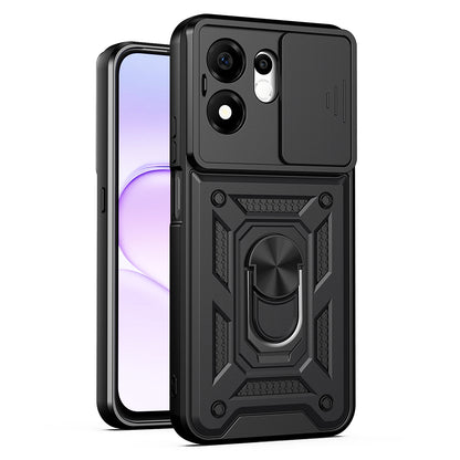 Futrola za Honor 600 Smart, Techsuit, CamShield, Crna
