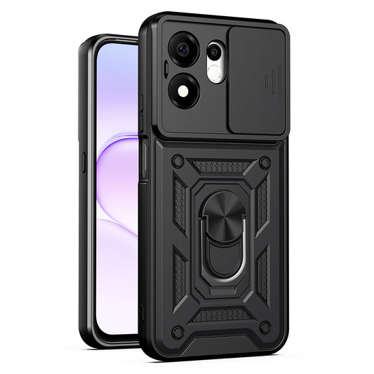 Futrola za Honor 600 Smart, Techsuit, CamShield, Crna