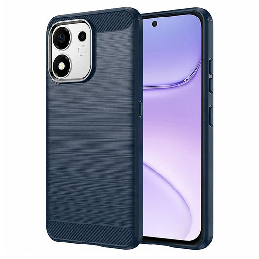 Futrola za Honor 600 Smart, Techsuit, Karbon, Plava