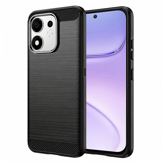 Futrola za Honor 600 Smart, Techsuit, Karbon, Crna