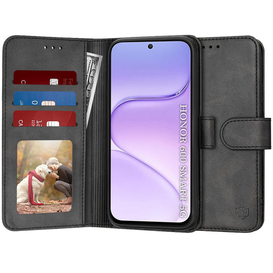 Futrola za Honor 600 Smart, Techsuit, Diary Book, Crna