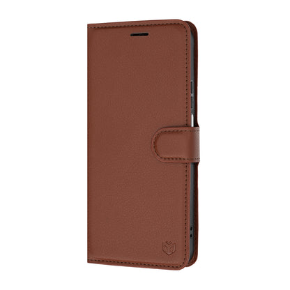 Futrola za Honor 600 Smart, Techsuit, Leather Folio, Braon