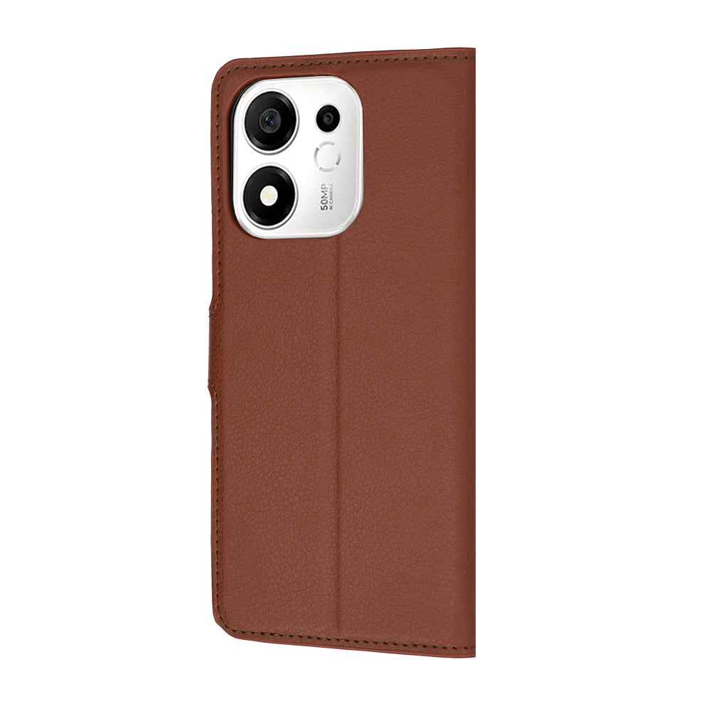 Futrola za Honor 600 Smart, Techsuit, Leather Folio, Braon