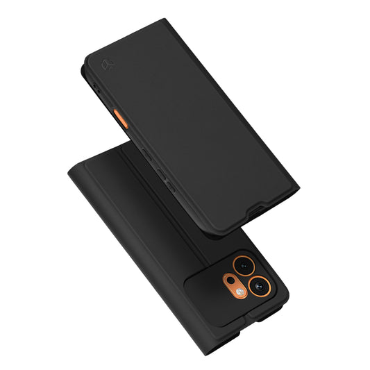 Futrola za Honor 600, Techsuit, Magskin Book, Crna