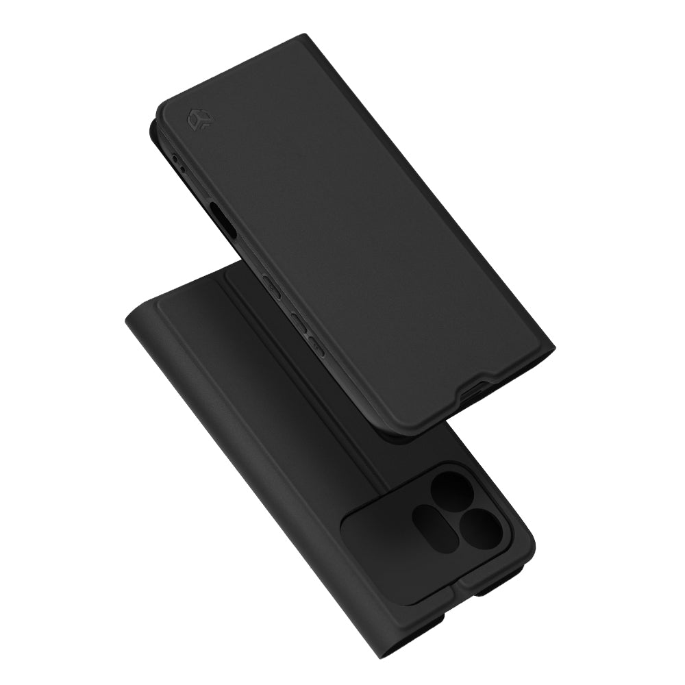 Futrola za Honor 600, Techsuit, Magskin Book, Crna