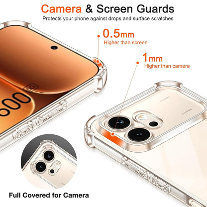 Futrola za Honor 600, Techsuit, Shockproof Clear, Transparentna