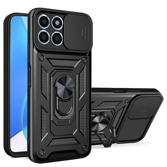 Futrola za Honor 70 Lite / X6 / X8 5G, Techsuit, CamShield, Crna