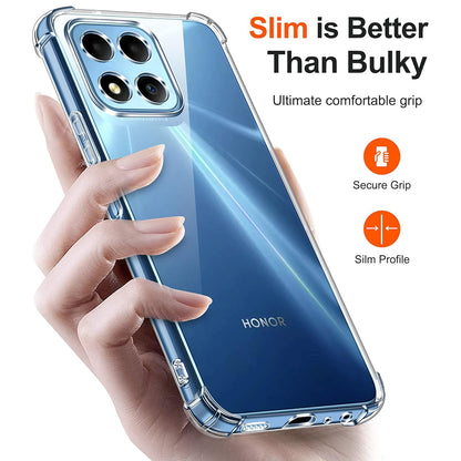 Futrola za Honor 70 Lite / X6 / X8 5G, Techsuit, Shockproof Clear, Providna