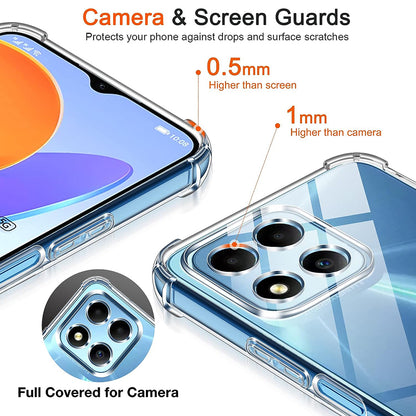 Futrola za Honor 70 Lite / X6 / X8 5G, Techsuit, Shockproof Clear, Providna
