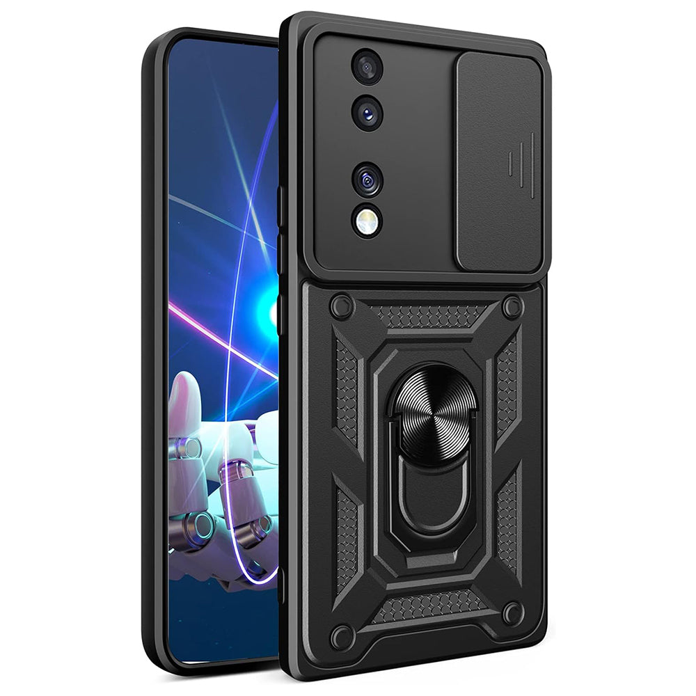 Futrola za Honor 70, Techsuit, CamShield, Crna