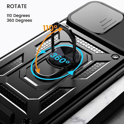 Futrola za Honor 90 Lite, Techsuit, CamShield, Crna