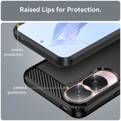 Futrola za Honor 90 Lite, Techsuit, Karbon, Crna