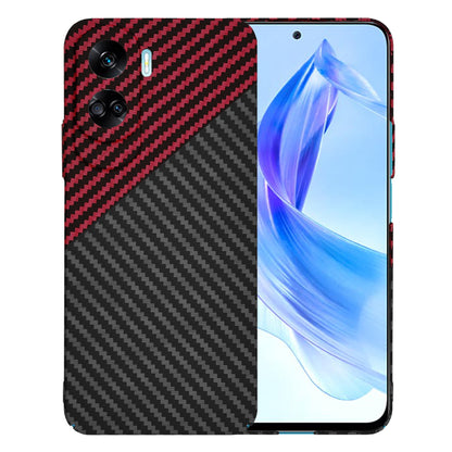 Futrola za Honor 90 Lite, Techsuit, Carbonite FiberShell, Crno Crvena