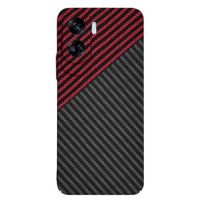Futrola za Honor 90 Lite, Techsuit, Carbonite FiberShell, Crno Crvena