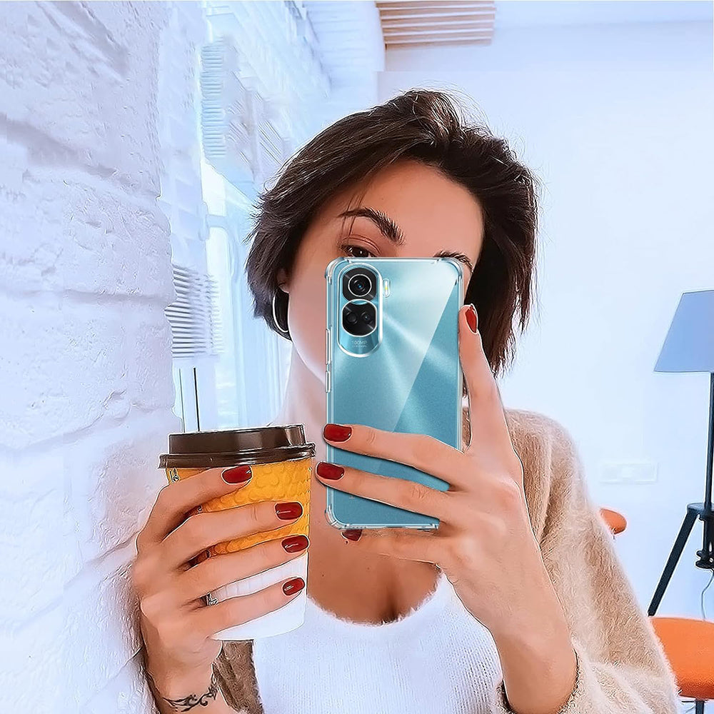 Futrola za Honor 90 Lite, Techsuit, Shockproof Clear, Transparentna