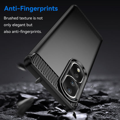 Futrola za Honor 90 Pro / 80 Pro, Techsuit, Karbon, Crna