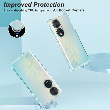 Futrola za Honor 90 Pro, Techsuit, Shockproof Clear, Providna