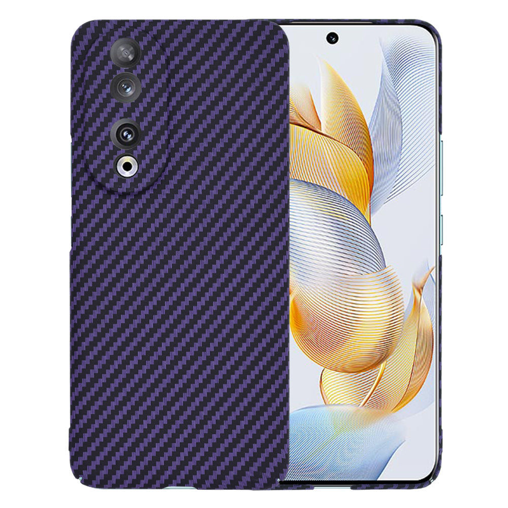 Futrola za Honor 90, Techsuit, Carbonite FiberShell, Ljubičasta