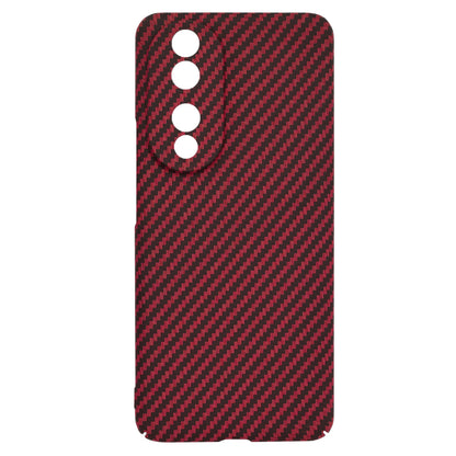 Futrola za Honor 90, Techsuit, Carbonite FiberShell, Crvena