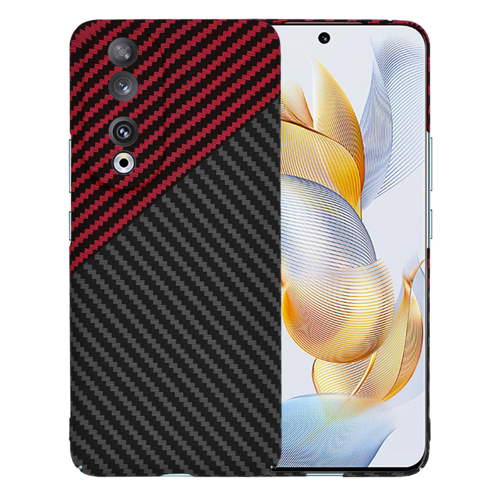 Futrola za Honor 90, Techsuit, Carbonite FiberShell, Crno Crvena