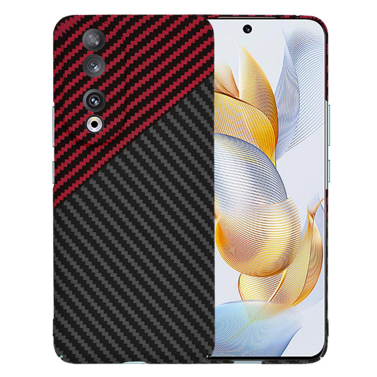Futrola za Honor 90, Techsuit, Carbonite FiberShell, Crno Crvena