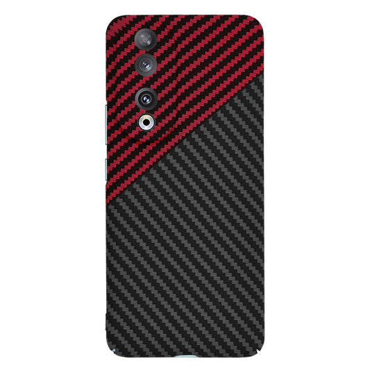 Futrola za Honor 90, Techsuit, Carbonite FiberShell, Crno Crvena