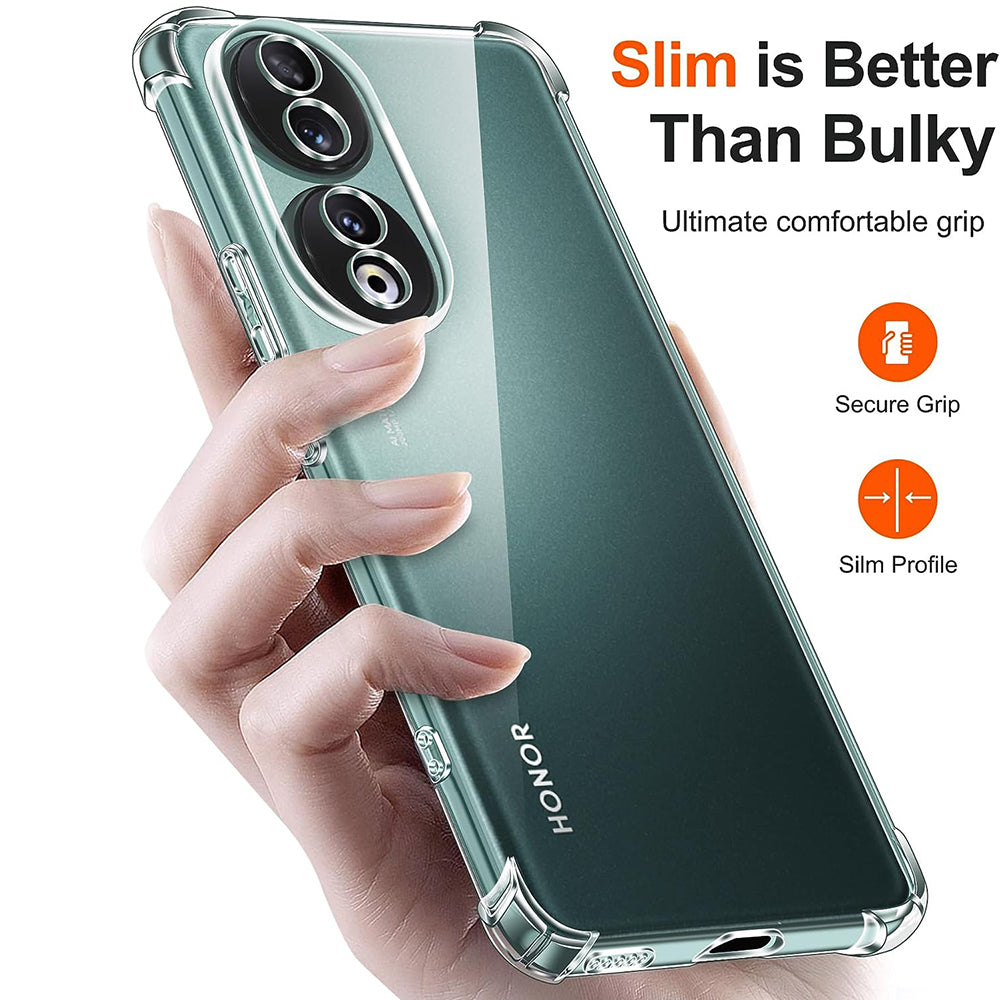 Futrola za Honor 90, Techsuit, Shockproof Clear, Providna