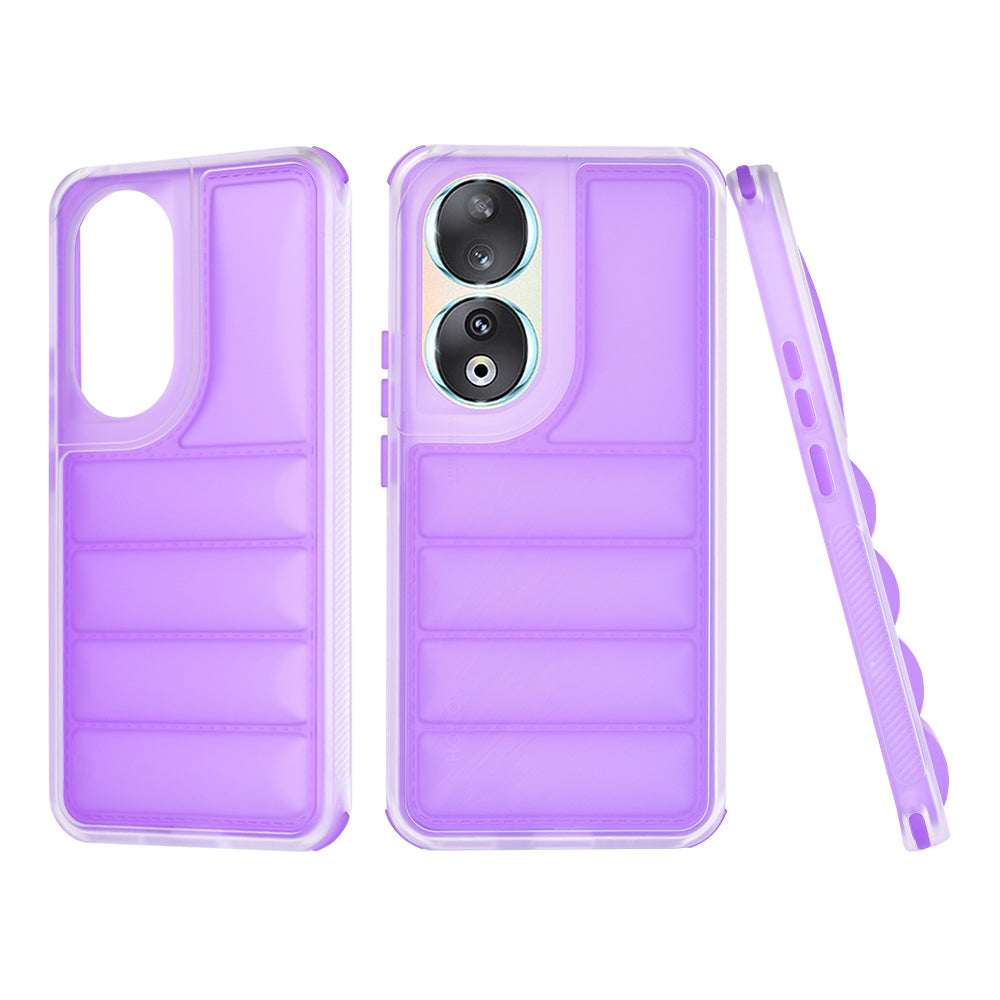 Futrola za Honor 90, Techsuit, Wave Shield, Ljubičasta