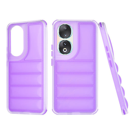 Futrola za Honor 90, Techsuit, Wave Shield, Ljubičasta