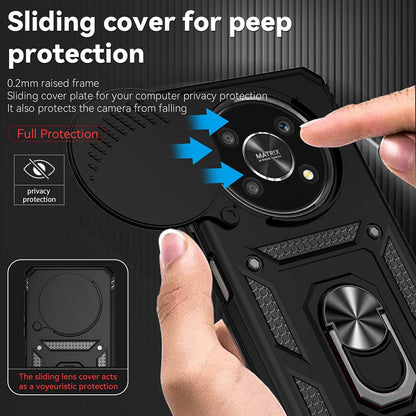 Futrola za Honor Magic5 Lite, Techsuit, CamShield, Crna