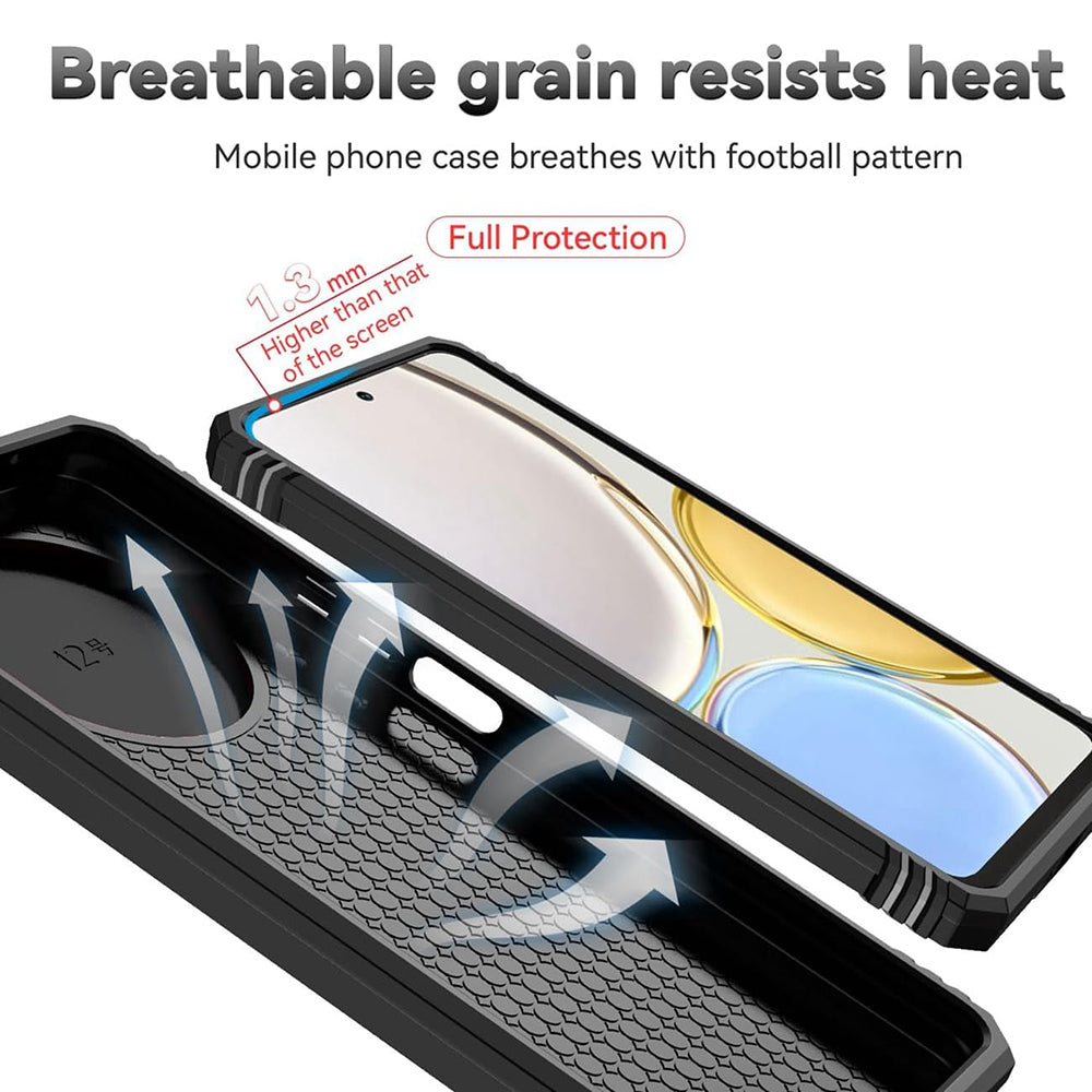 Futrola za Honor Magic5 Lite, Techsuit, CamShield, Crna