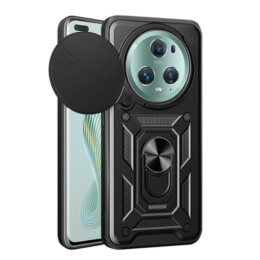 Futrola za Honor Magic5 Pro, Techsuit, CamShield, Crna