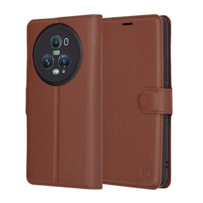 Futrola za Honor Magic5 Pro, Techsuit, Leather Folio, Braon