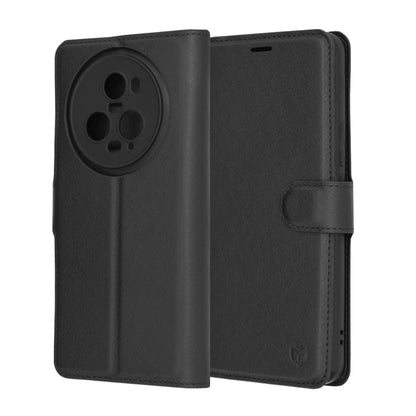 Futrola za Honor Magic5 Pro, Techsuit, Leather Folio, Crna