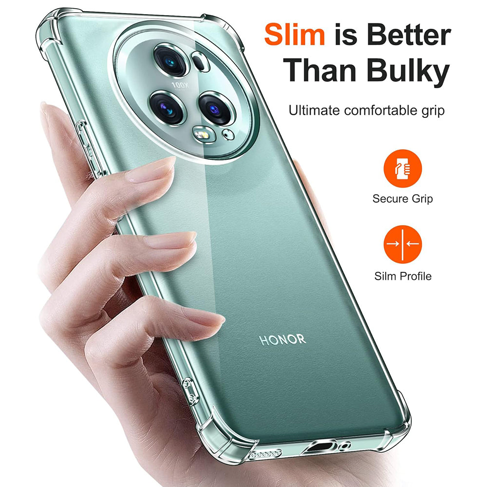 Futrola za Honor Magic5 Pro, Techsuit, Shockproof Clear, Providna