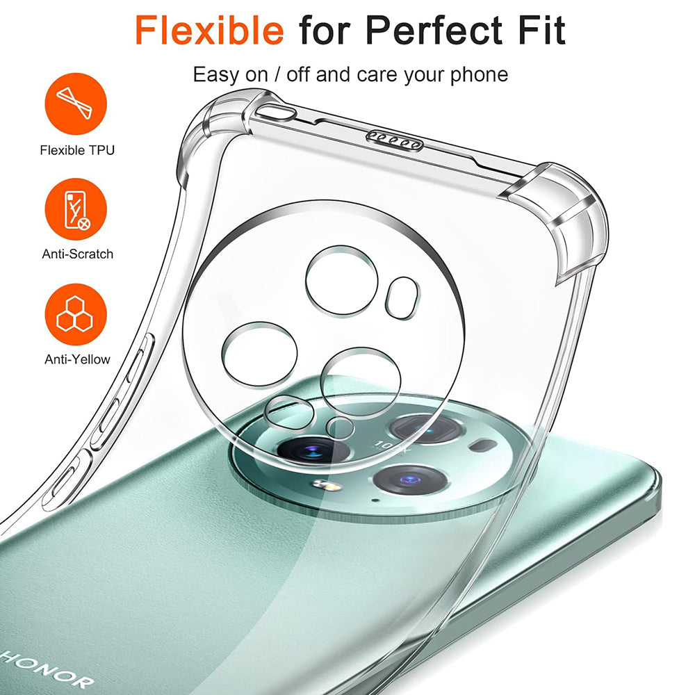 Futrola za Honor Magic5 Pro, Techsuit, Shockproof Clear, Providna