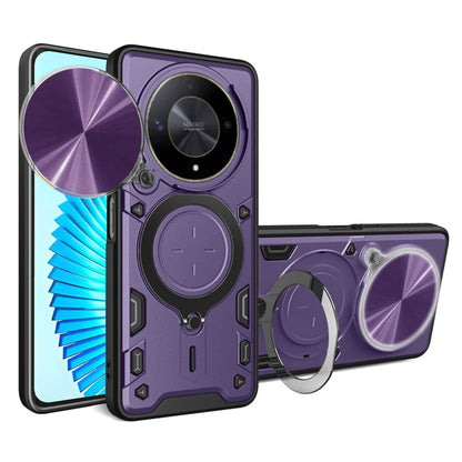 Futrola za Honor Magic6 Lite, Techsuit, CamGuard Pro, Ljubičasta