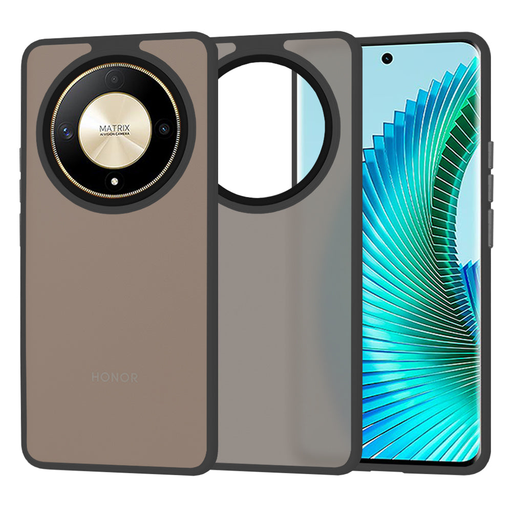 Futrola za Honor Magic6 Lite, Techsuit, HaloFrost, Crna