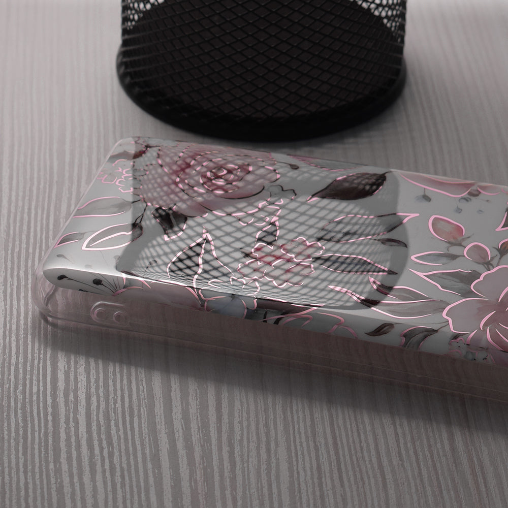 Futrola za Honor Magic6 Lite, Techsuit, Marble, Bela