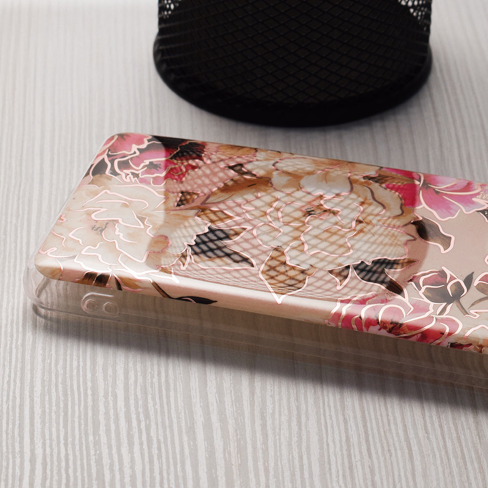 Futrola za Honor Magic6 Lite, Techsuit, Marble, Bež