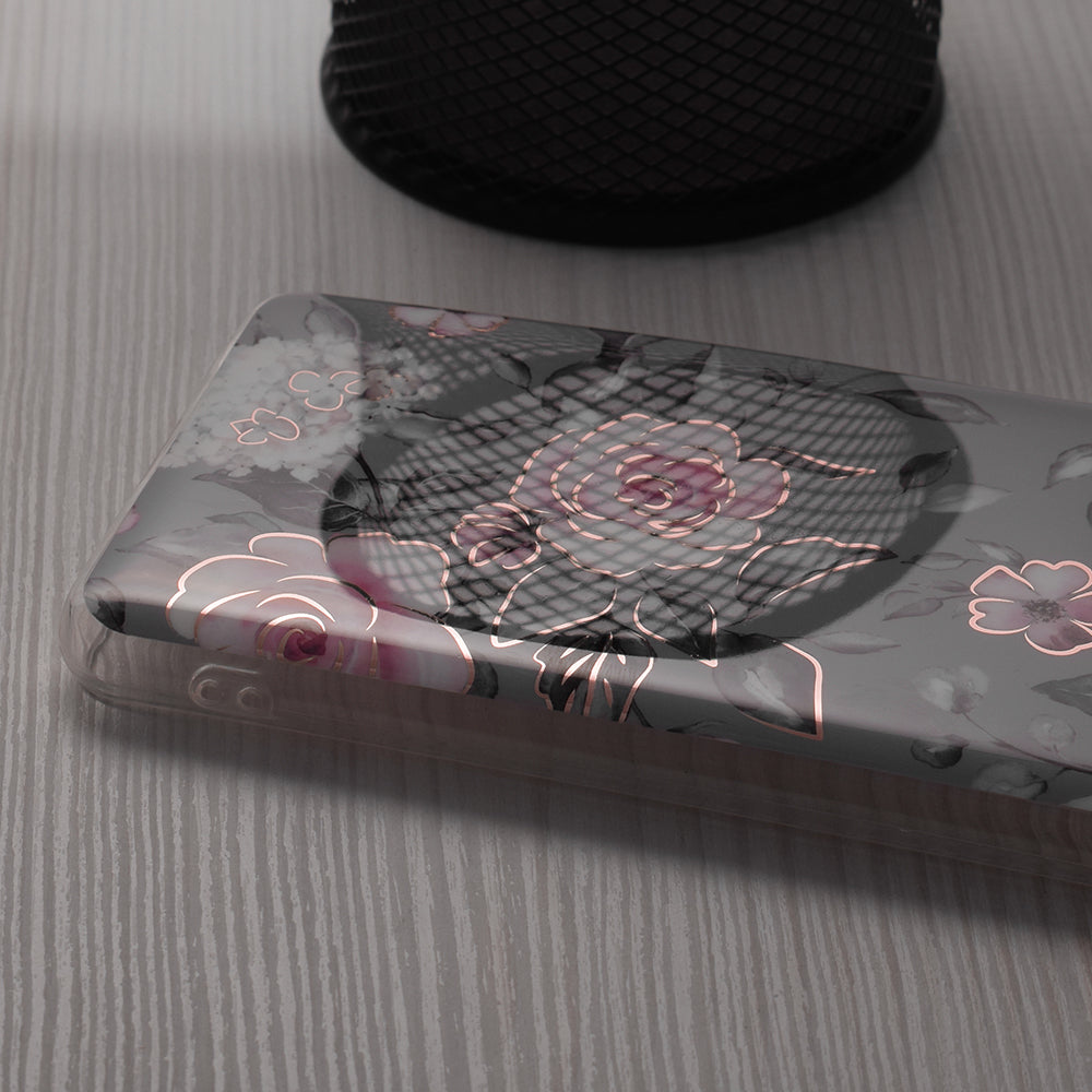 Futrola za Honor Magic6 Lite, Techsuit, Marble, Siva