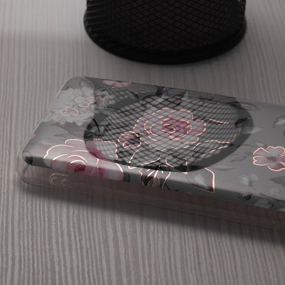 Futrola za Honor Magic6 Lite, Techsuit, Marble, Siva