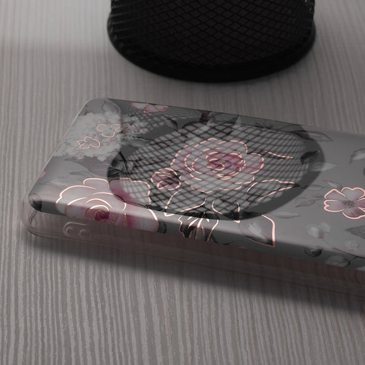 Futrola za Honor Magic6 Lite, Techsuit, Marble, Siva