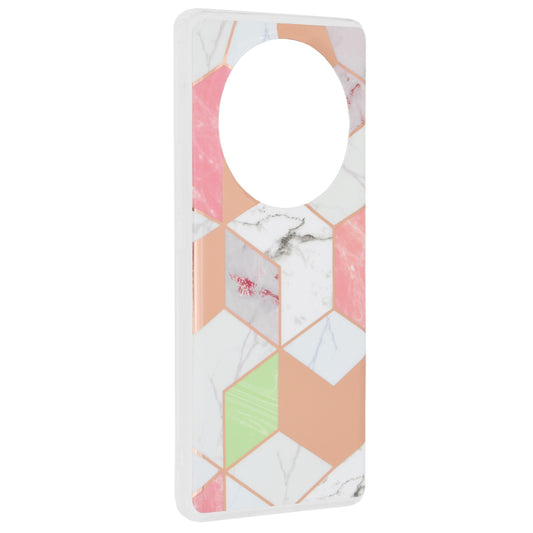 Futrola za Honor Magic6 Lite, Techsuit, Marble, Ljubičasta