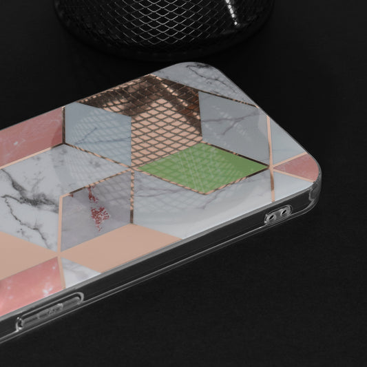 Futrola za Honor Magic6 Lite, Techsuit, Marble, Ljubičasta