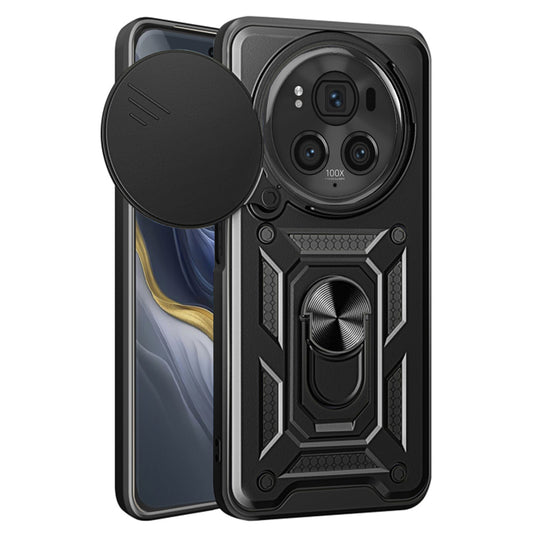 Futrola za Honor Magic6 Pro, Techsuit, CamShield, Crna