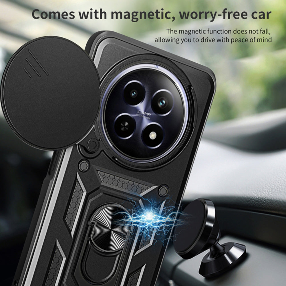 Futrola za Honor Magic6 Pro, Techsuit, CamShield, Crna