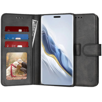 Futrola za Honor Magic6 Pro, Techsuit, Diary Book, Crna